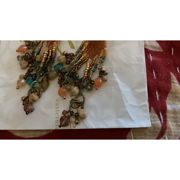 Sundance Catalog fabulous beaded earrings.  New without tag - Picture 3 of 5